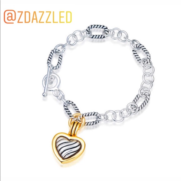 zdazzled Jewelry - Heart Bracelet New